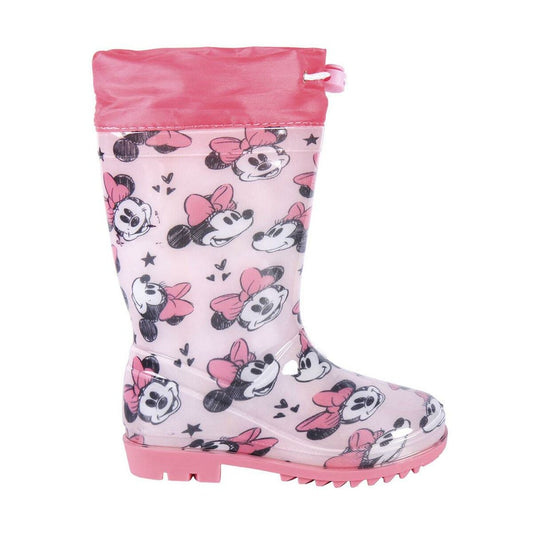 Minnie Maus Kinder Gummistiefel in Leuchtendem Pink – Ein Spritzer Magie an Regentagen