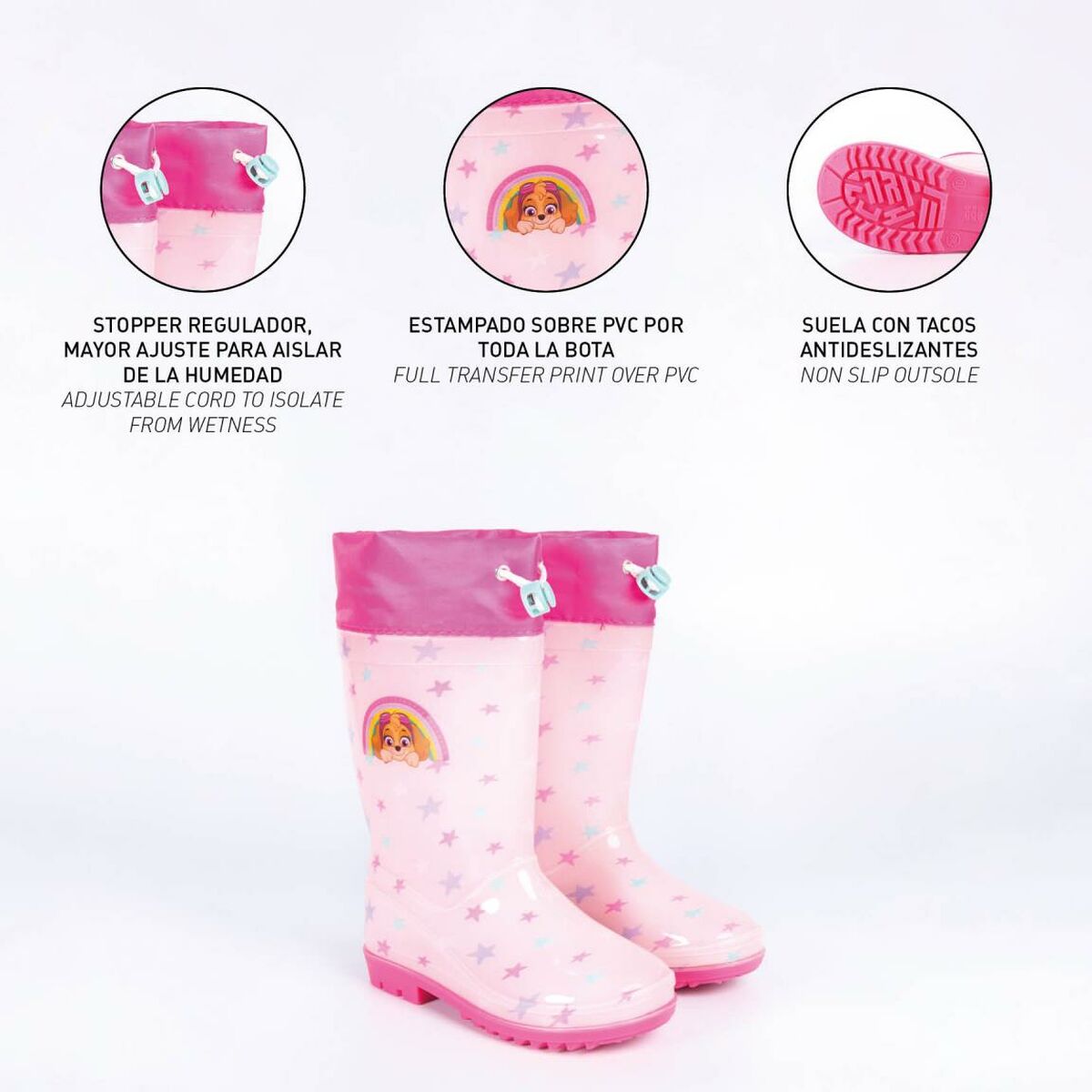 Paw Patrol Kids' Wellington Boots in Pink – Adventures in any weather