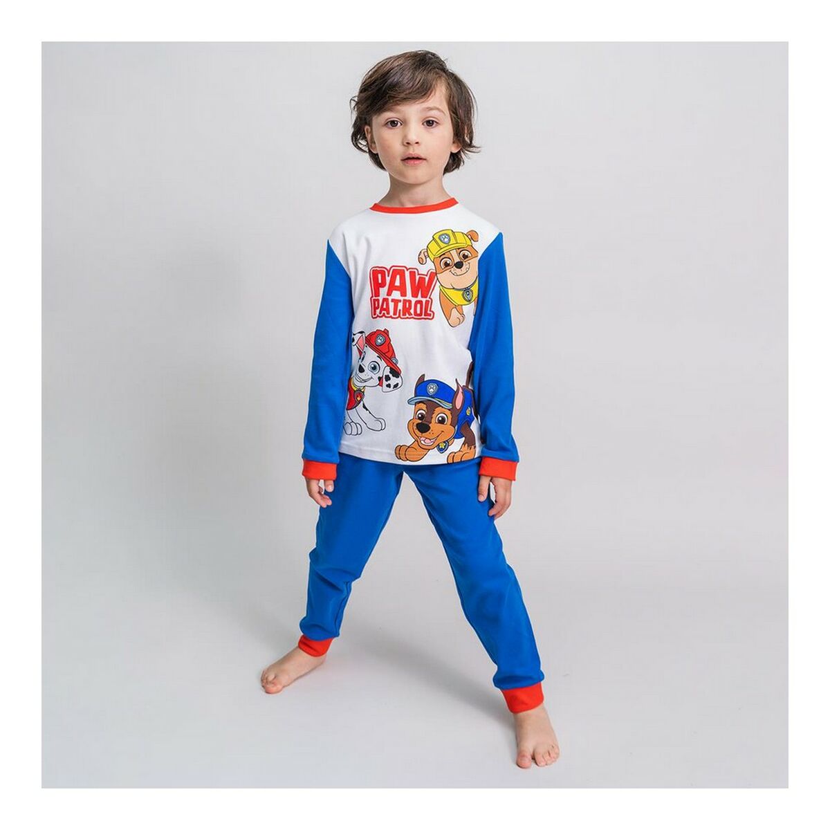 Paw Patrol children's pajamas in blue