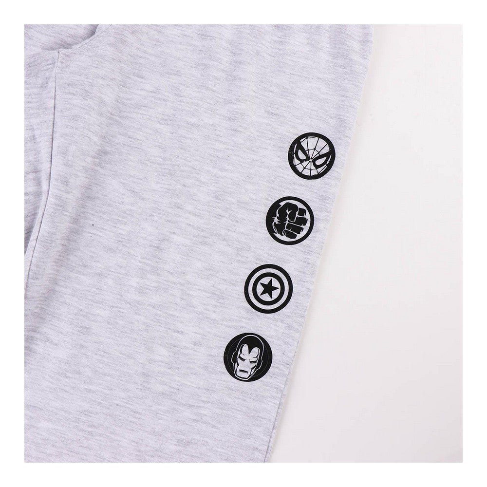 Kinderpyjama Marvel Grau – Komfortable Superhelden-Träume