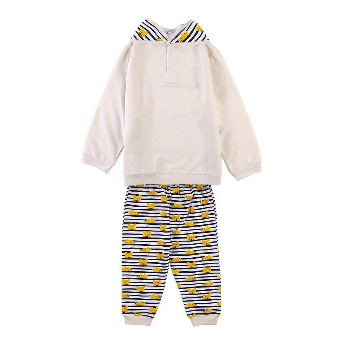 Disney Kinder Trainingsanzug 3-teilig in Beige