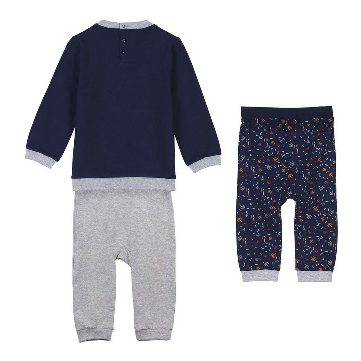 Star Wars Kinder Trainingsanzug 3-teilig in Blau