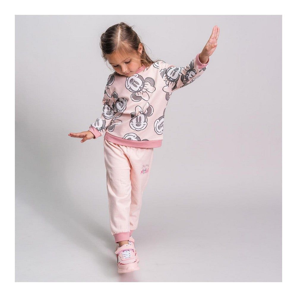 Kinder-Tracksuit Minnie Mouse Rosa