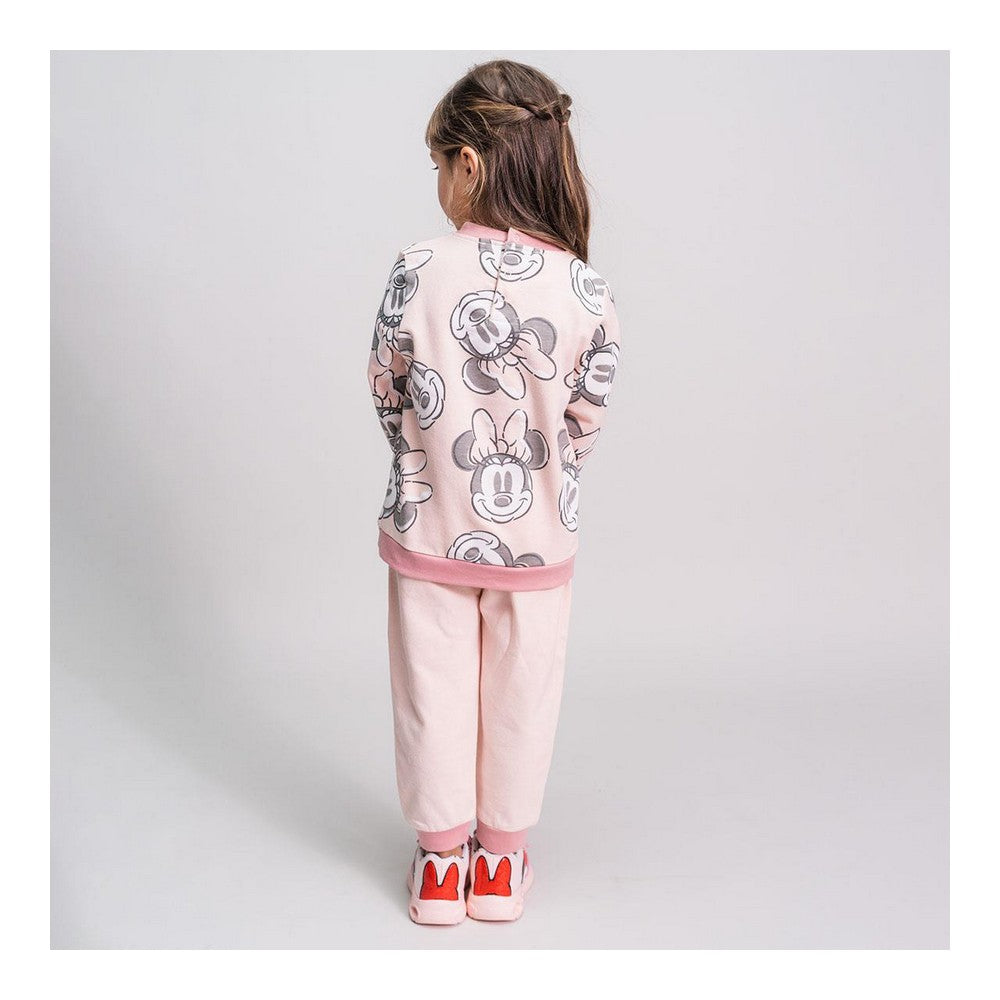 Kinder-Tracksuit Minnie Mouse Rosa