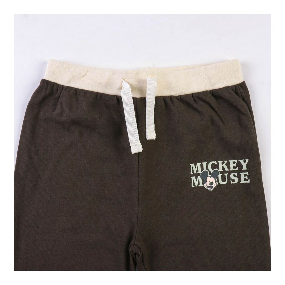 Mickey Mouse Kinder-Trainingsanzug in Braun und Beige: Spiel, Spaß und Stil für junge Disney-Fans