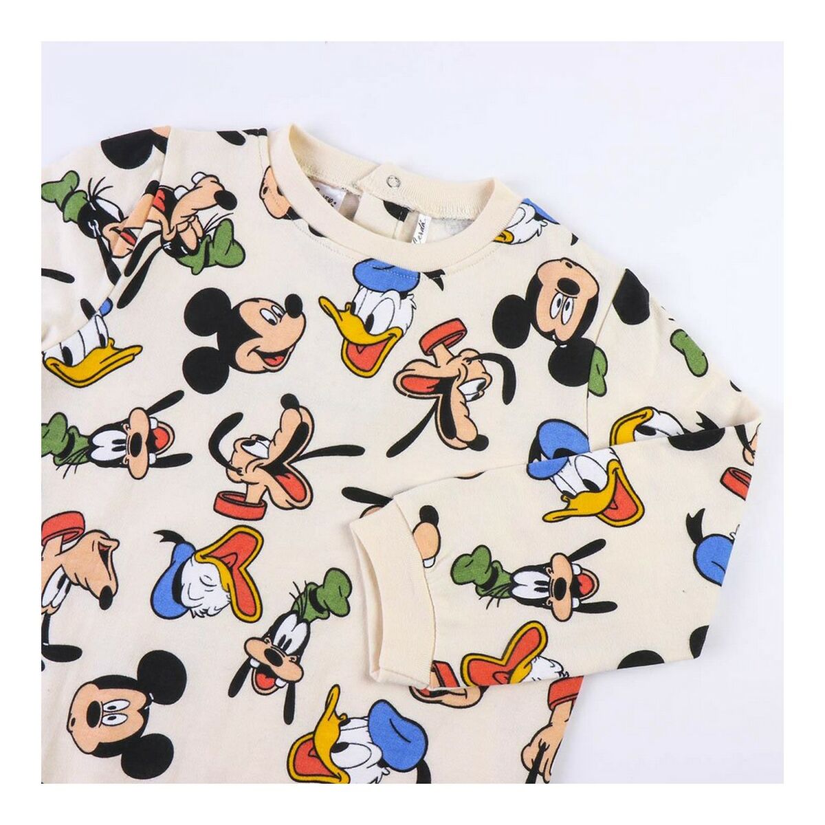 Mickey Mouse Kinder-Trainingsanzug in Braun und Beige: Spiel, Spaß und Stil für junge Disney-Fans