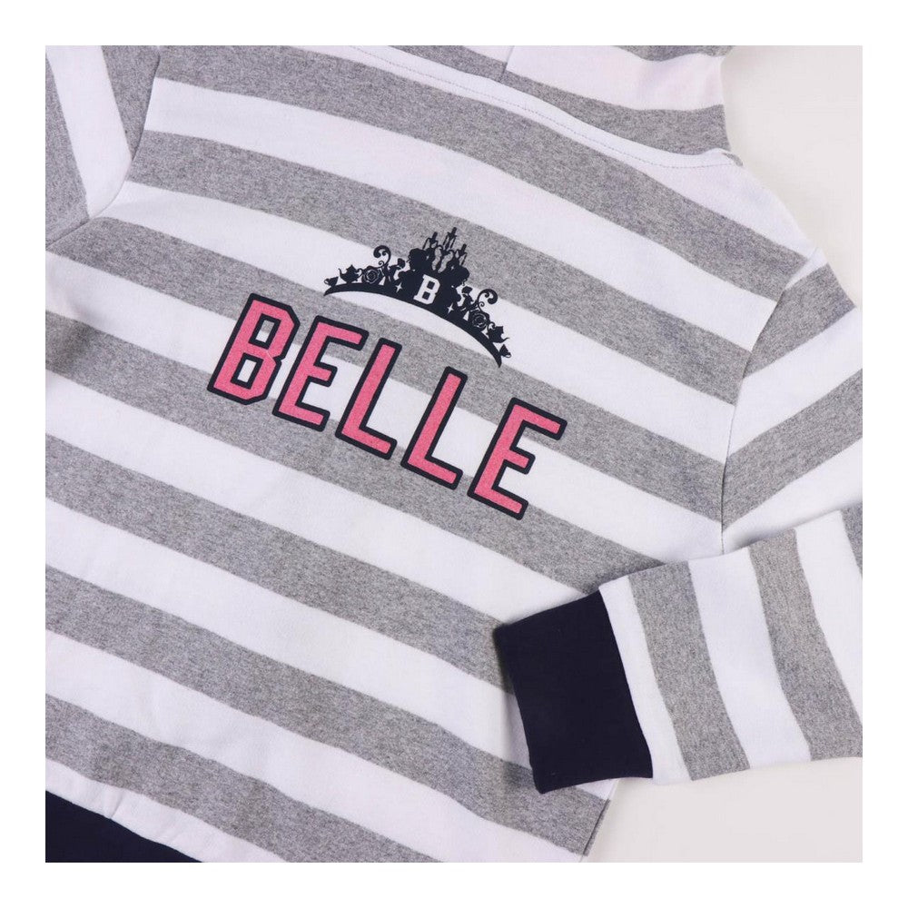 Disney Prinzessinnen Kinder-Trainingsanzug, 3-teilig in Grau