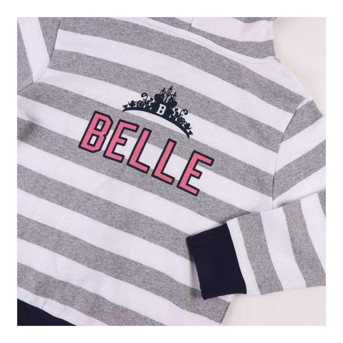 Disney Prinzessinnen Kinder-Trainingsanzug, 3-teilig in Grau