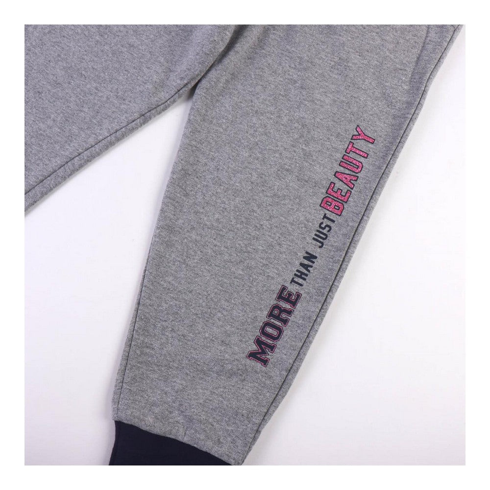 Disney Prinzessinnen Kinder-Trainingsanzug, 3-teilig in Grau