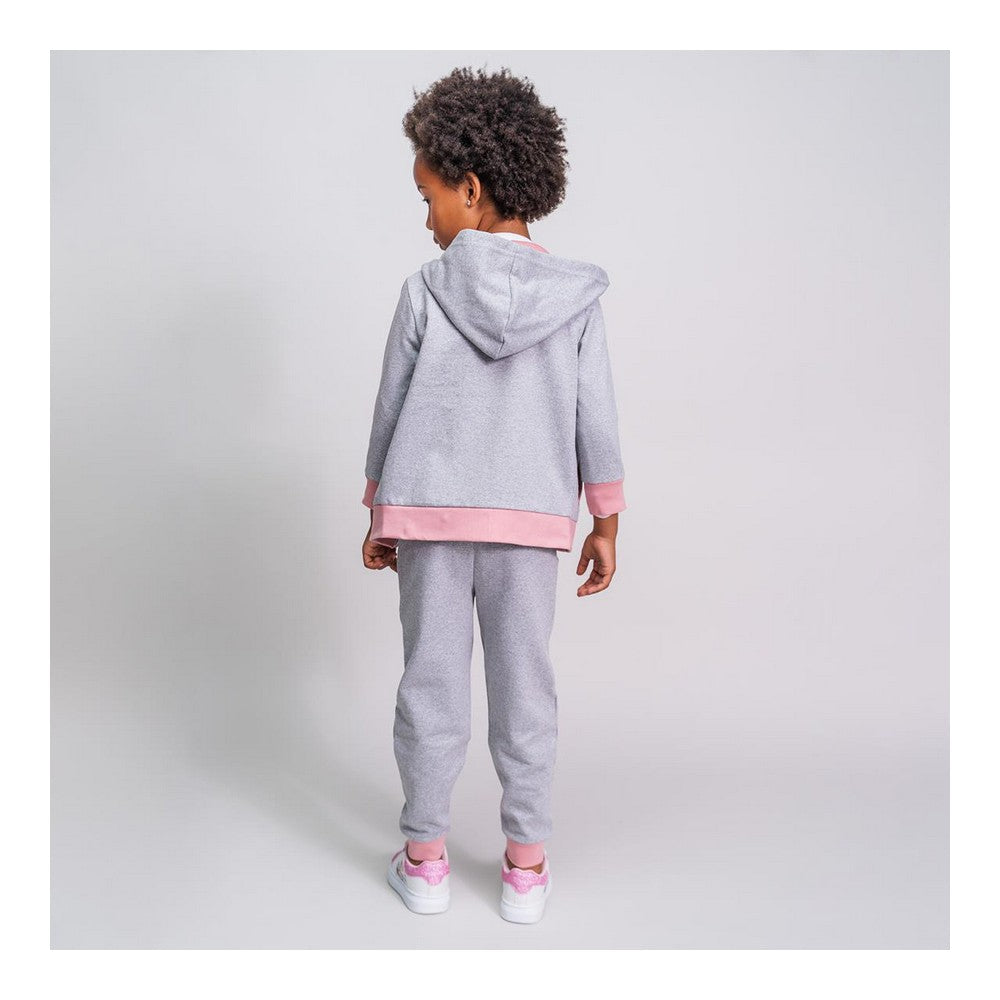 Minnie Maus Kinder-Trainingsanzug Grau – Bequem, stylisch & perfekt für kleine Entdecker