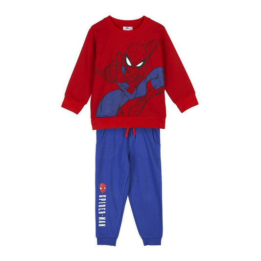 Spiderman Kinder-Trainingsanzug in Rot
