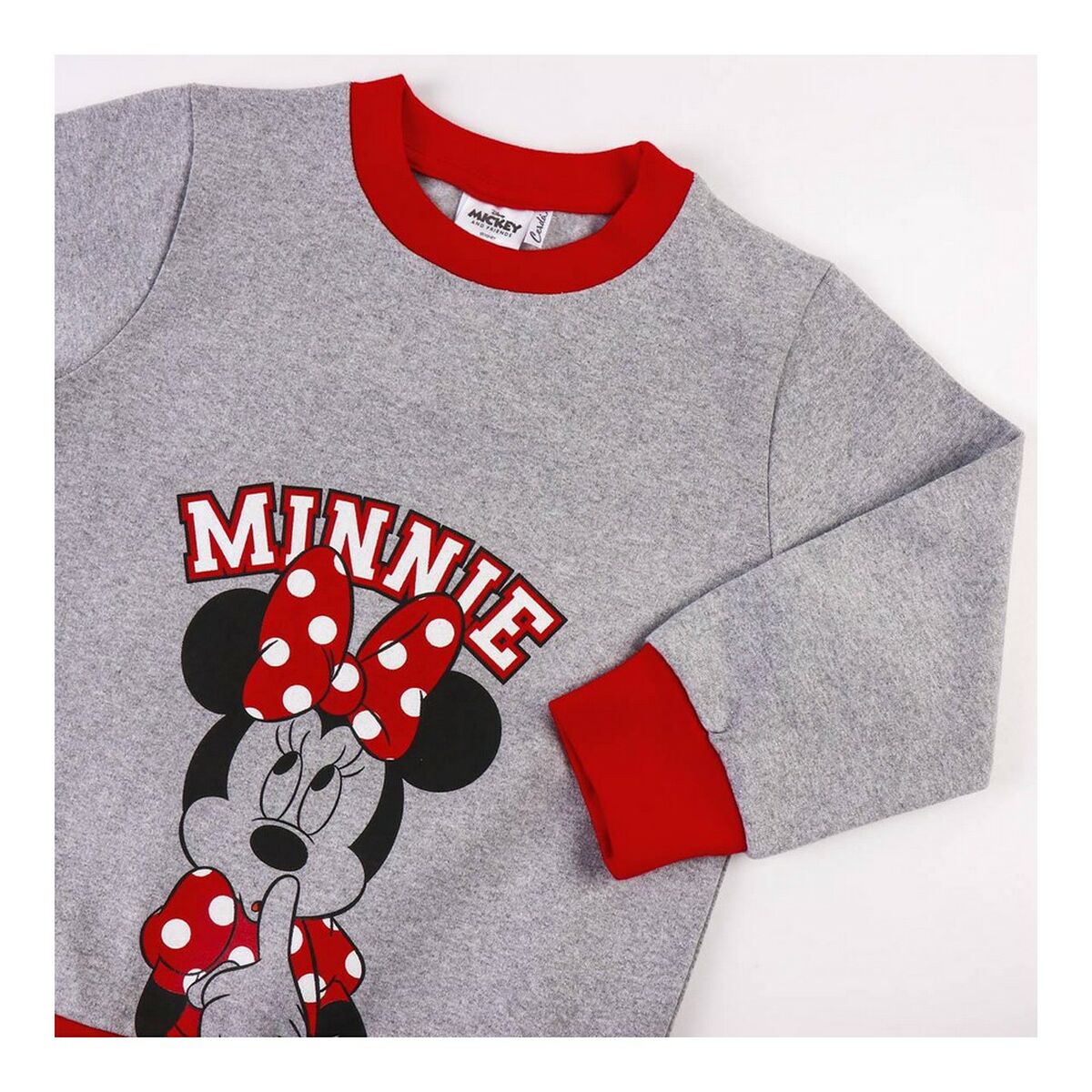 Minnie Mouse Kinder-Trainingsanzug in Grau