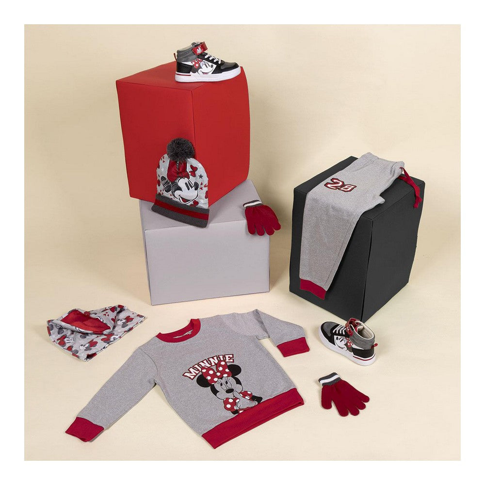 Minnie Mouse Kinder-Trainingsanzug in Grau