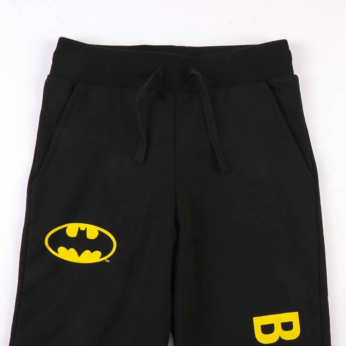 Batman Kinder-Trainingshose in Schwarz