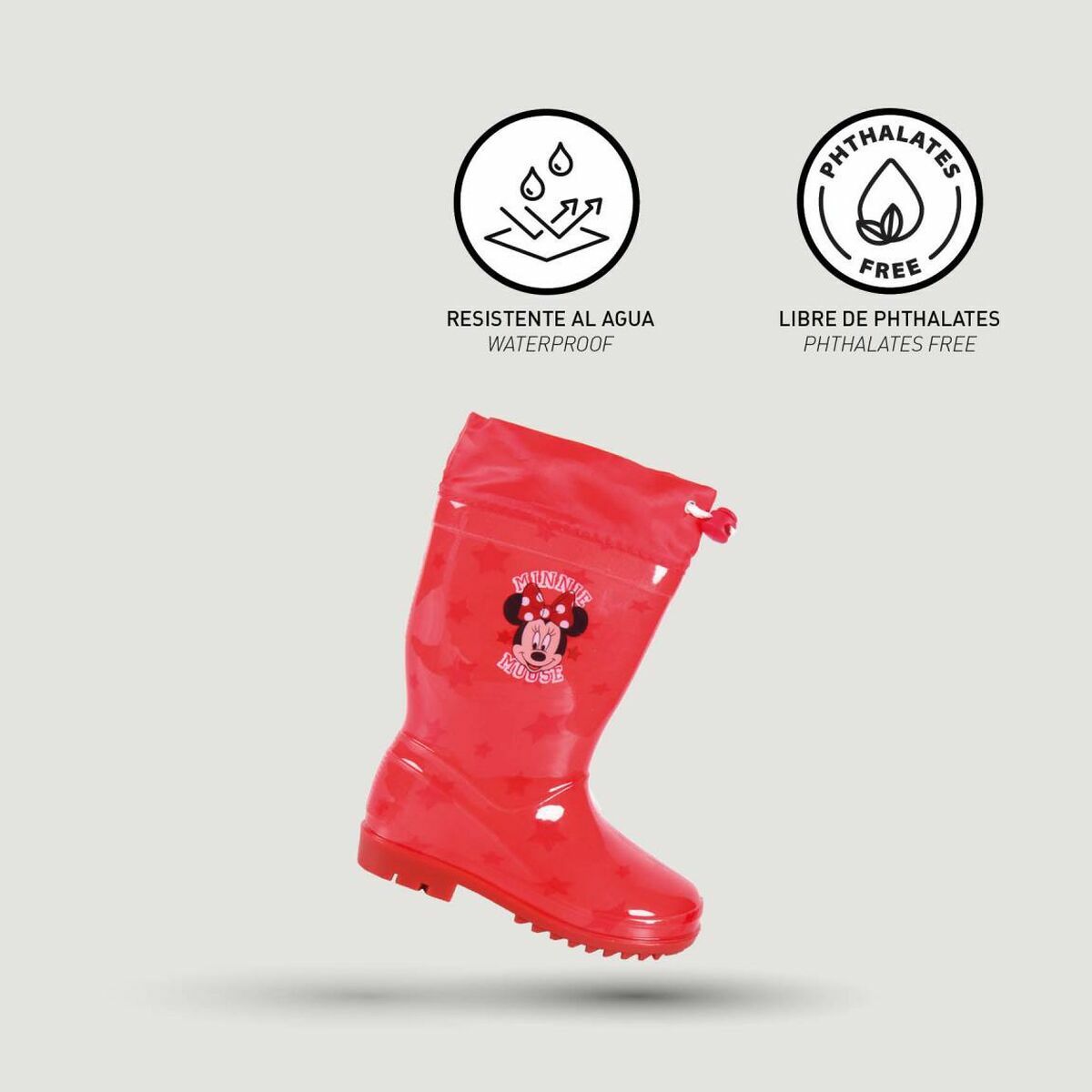 Minnie Mouse children's rubber boots in red – Stylish fun in the rain