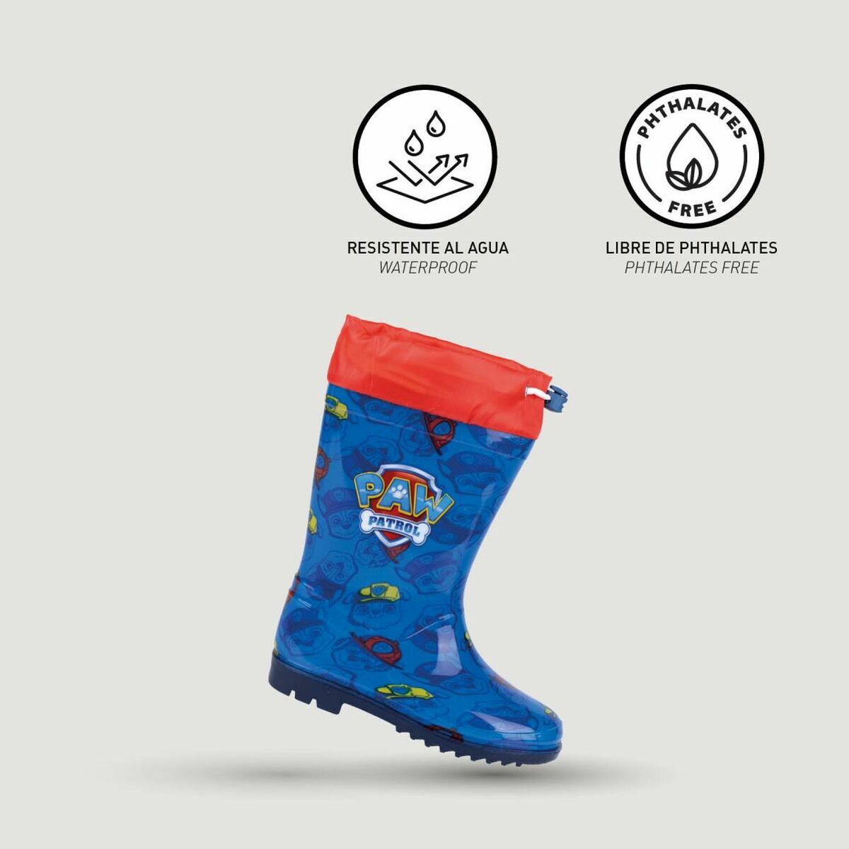 Paw Patrol Kinder Gummistiefel in Blau – Abenteuerlust auch an Regentagen