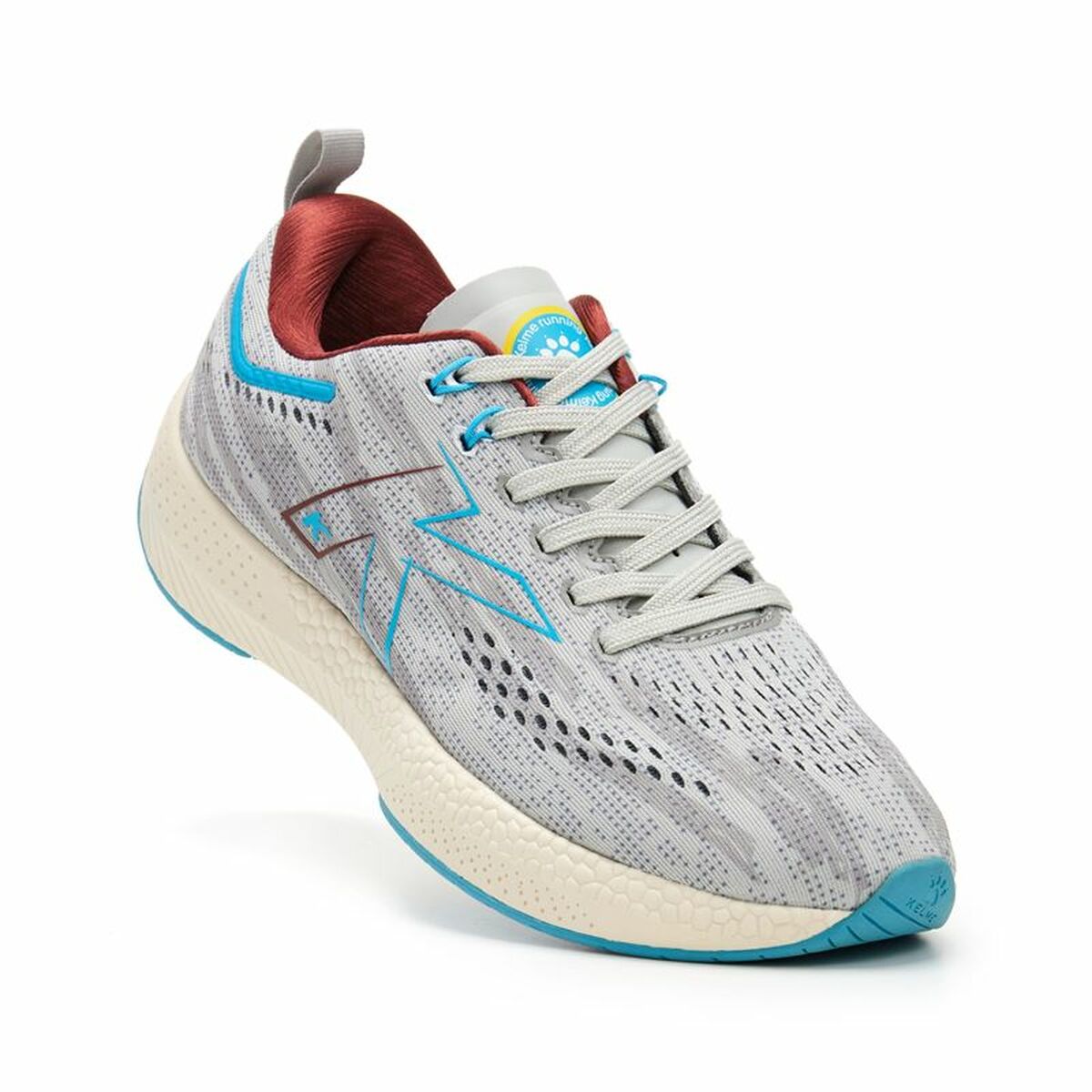 Kelme Beat light grey running shoes for children