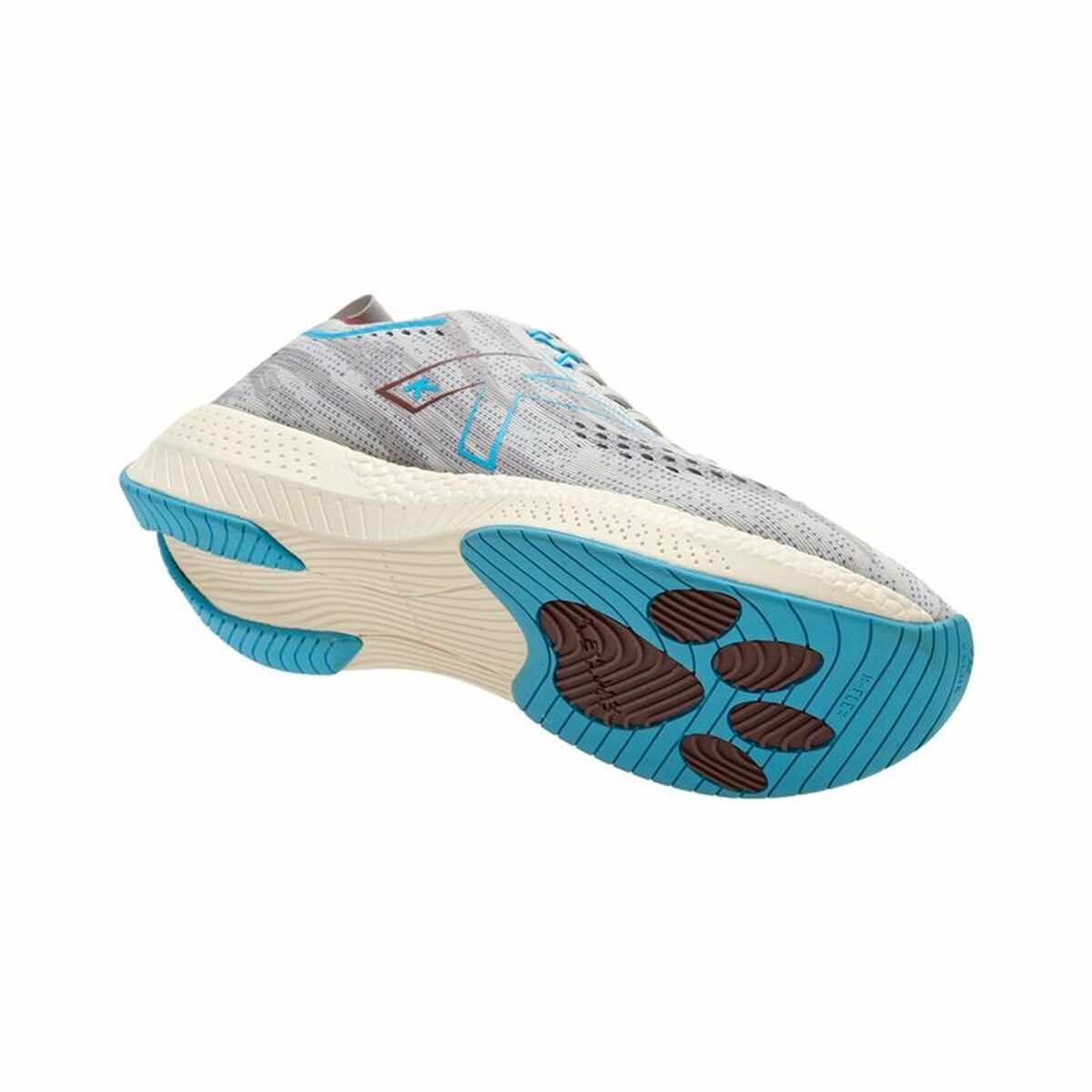 Kelme Beat light grey running shoes for children