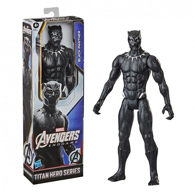 Avengers Marvel Titan Hero Series Collectible 30-cm Black Panther Action Figure