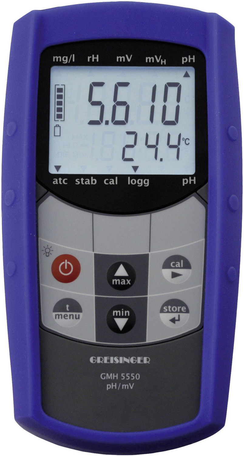 B-stock Greisinger combination meter GmbH 5530 pH value Redox Orp 2.00 16.00 pH Calibrated