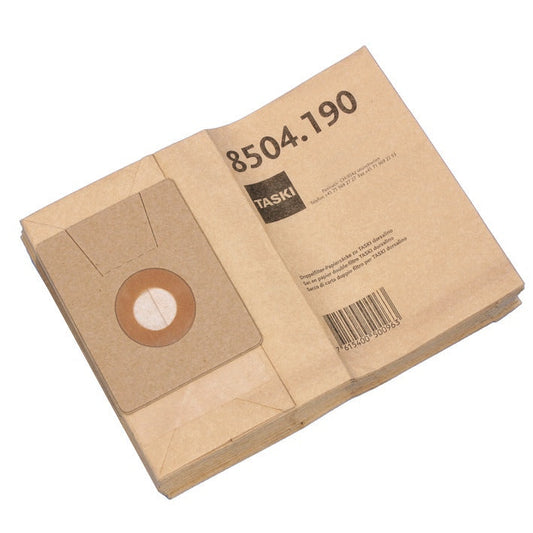 Doppelfilter Papiersack dorsalino, Papiersäcke für den TASKI dorsalino | Karton (10 Packungen)