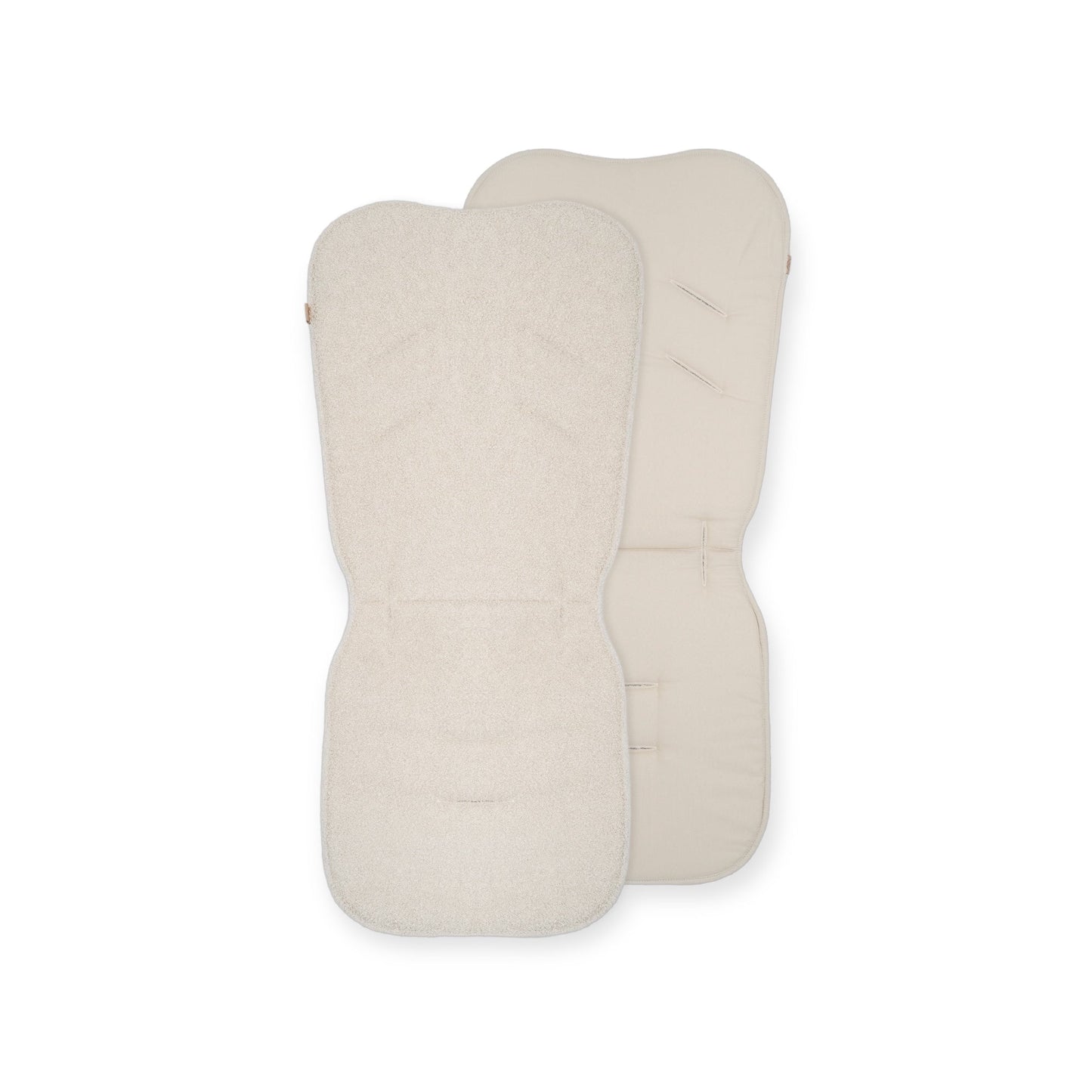 Sitzauflage Teddystoff Bouclé für den Kinderwagen - universell passend