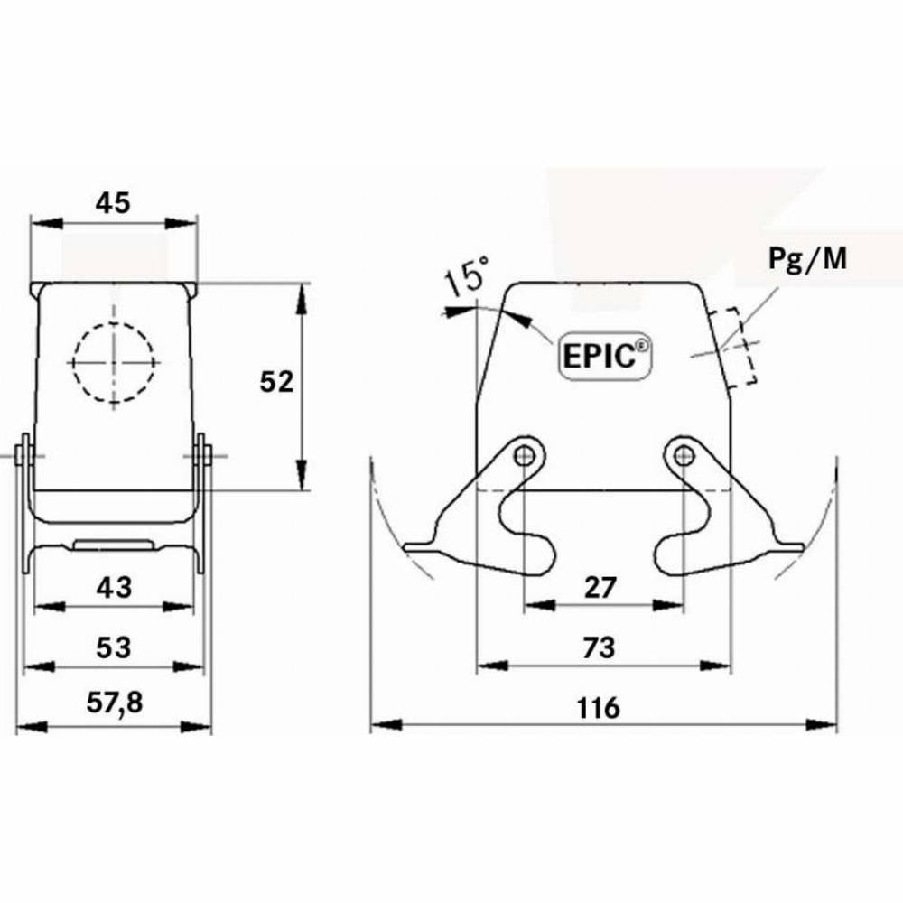 B-grade Lapp 19045000 grommet housing M20 connector housing connector 10 pcs.