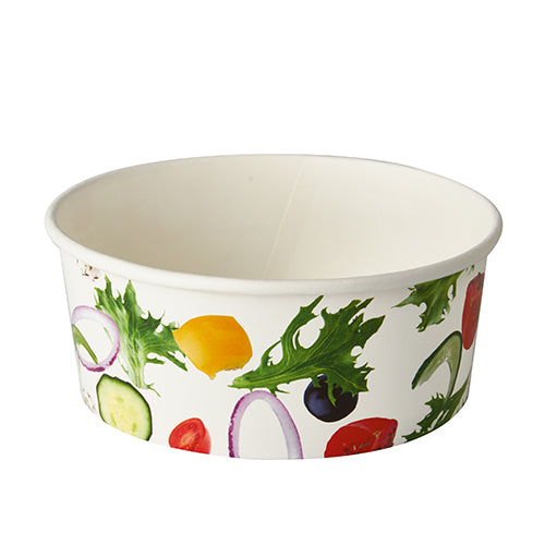 Starpak 45 Salatschalen, Pappe "To Go" Ø 15 cm "Salad"