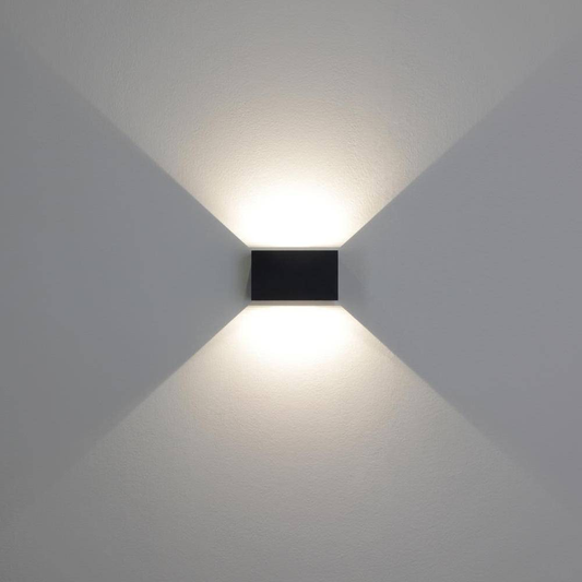 B-lager Eco Light Dakar 1210118 LED útiveggljós, fast uppsett LED, 12 W vegglampi