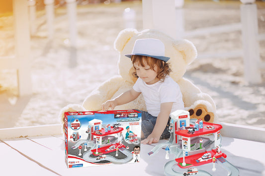 Dede Toy Garage Set – Kreativer Spielspaß auf mehreren Ebenen