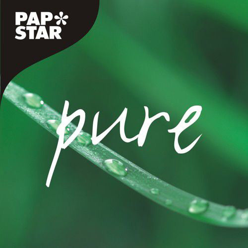 PAPSTAR 25 Backformen "pure" rund braun