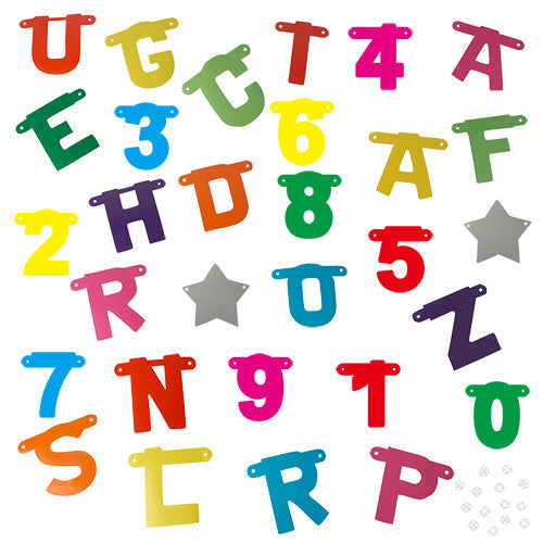 Discontinued item: PAPSTAR customizable greeting chain, personalized greetings | Folding box (1 set)