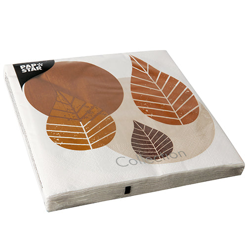 PAPSTAR 20 Servietten, 40 cm x 40 cm 3-lagig 1/4-Falz