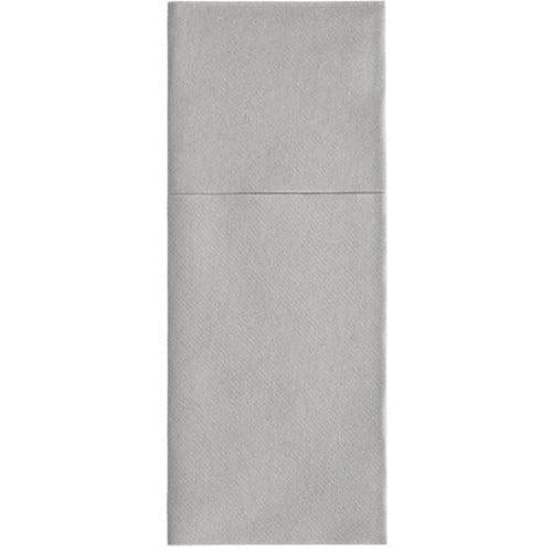 Starpak 100 Bestecktaschen, Airlaid 40 cm x 48 cm mit Besteckfalz