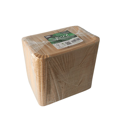 PAPSTAR 250 Teller, Pappe "pure" eckig weiss