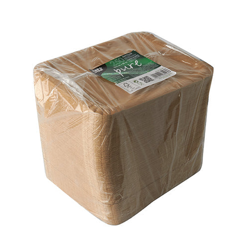 PAPSTAR 250 Teller, Pappe "pure" eckig weiss