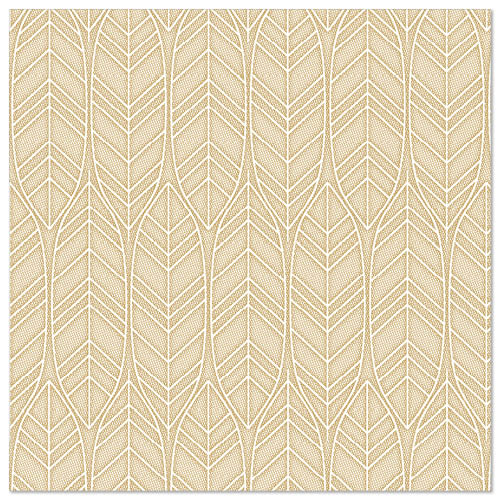 PAPSTAR 50 Servietten "ROYAL Collection" 1/4-Falz 40 x 40 cm sand