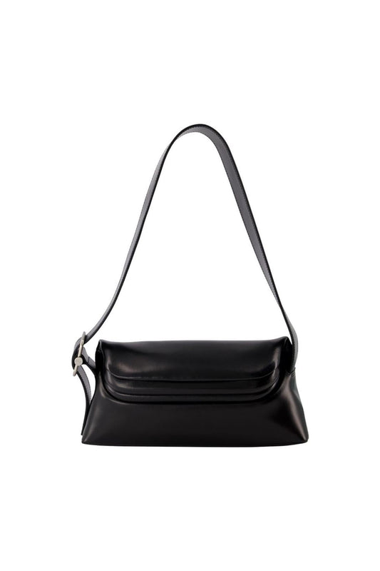 Hobo Folder Brot Tasche - Osoi - Leder - Schwarz