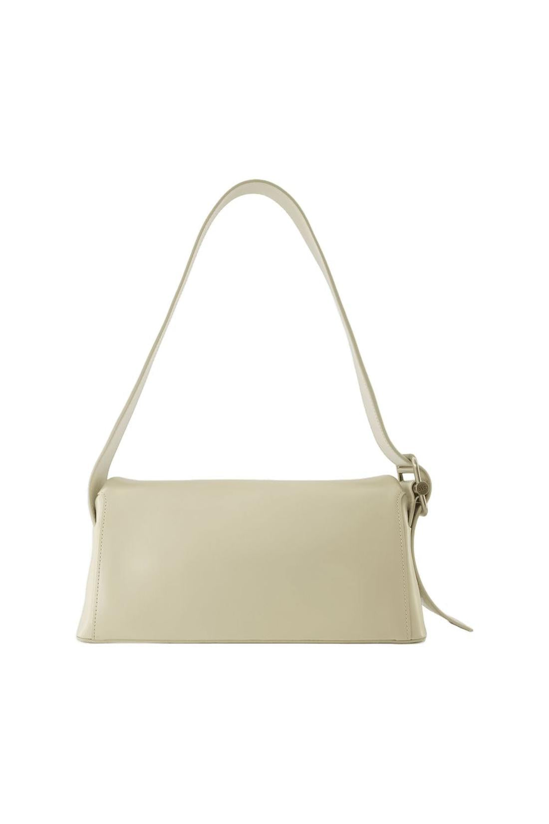 Hobo Folder Brot Tasche - Osoi - Leder - Creme