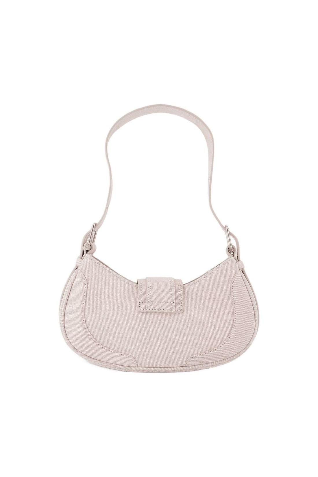 Hobo Brocle Schultertasche - Osoi - Leder - Rosa