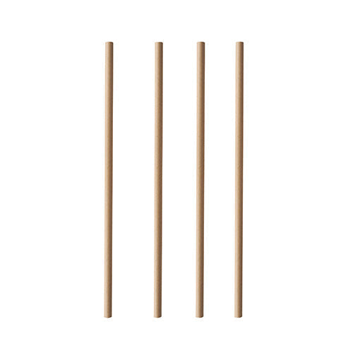 PAPSTAR 100 Trinkhalme, Papier "pure" Ø 6 mm · 20 cm