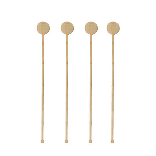 PAPSTAR 100 Getränke-Quirle, Bambus "pure"