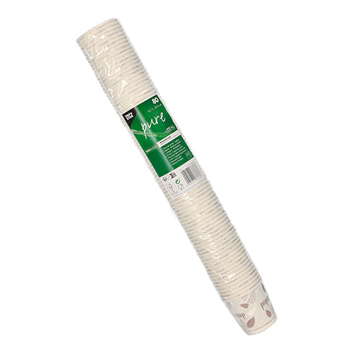 PAPSTAR 80 Trinkbecher, Pappe "pure"