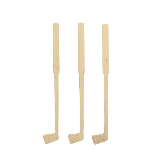 PAPSTAR 100 Getränke-Quirle, Bambus "pure"