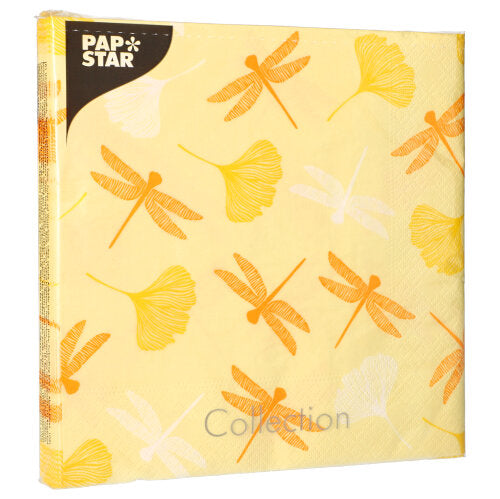 PAPSTAR 20 Servietten, 40 cm x 40 cm 3-lagig 1/4-Falz
