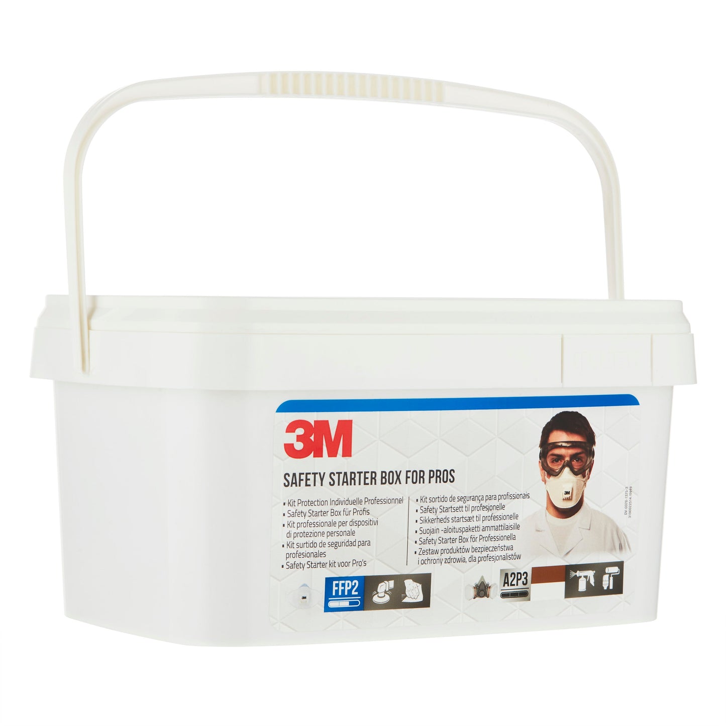 3M™ Arbeitsschutz-Starter-Box für Profis 1000MCWE, Atem-, Augen- und Gehörschutz, 1 Set/Packung  | Packung (1 Stück)