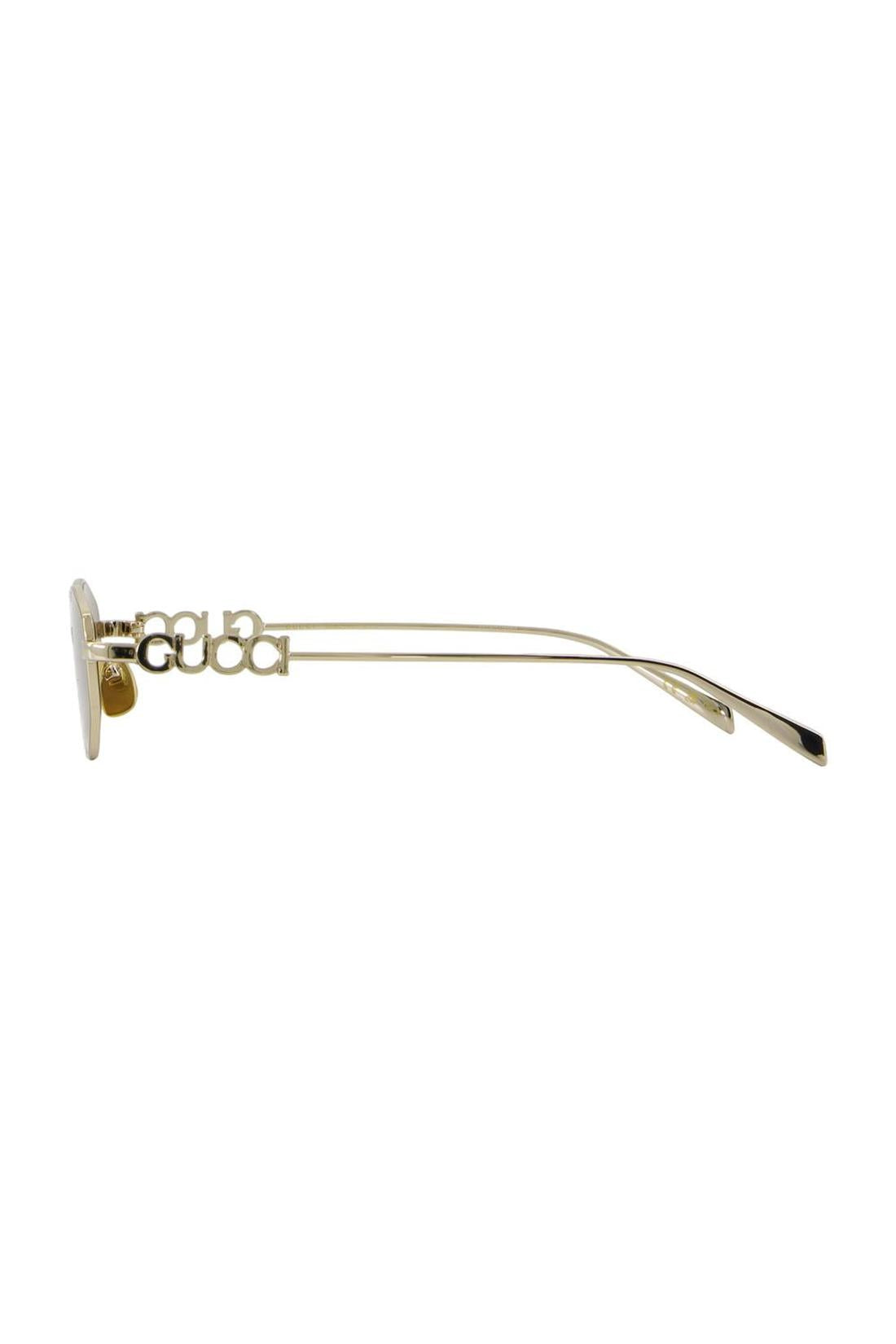 Gg1802s Sonnenbrille - Gucci - Metall - Golden