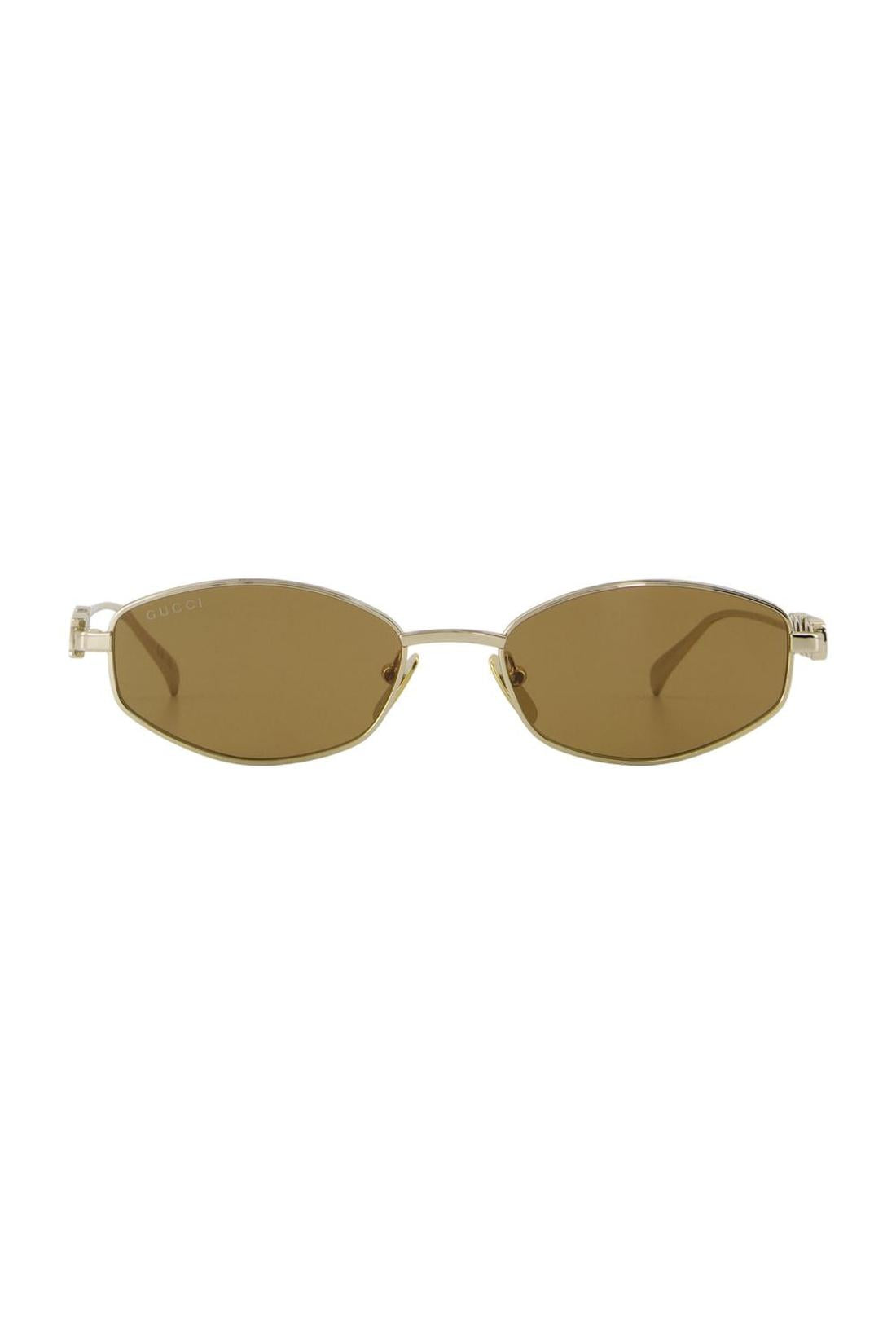 Gg1802s Sonnenbrille - Gucci - Metall - Golden