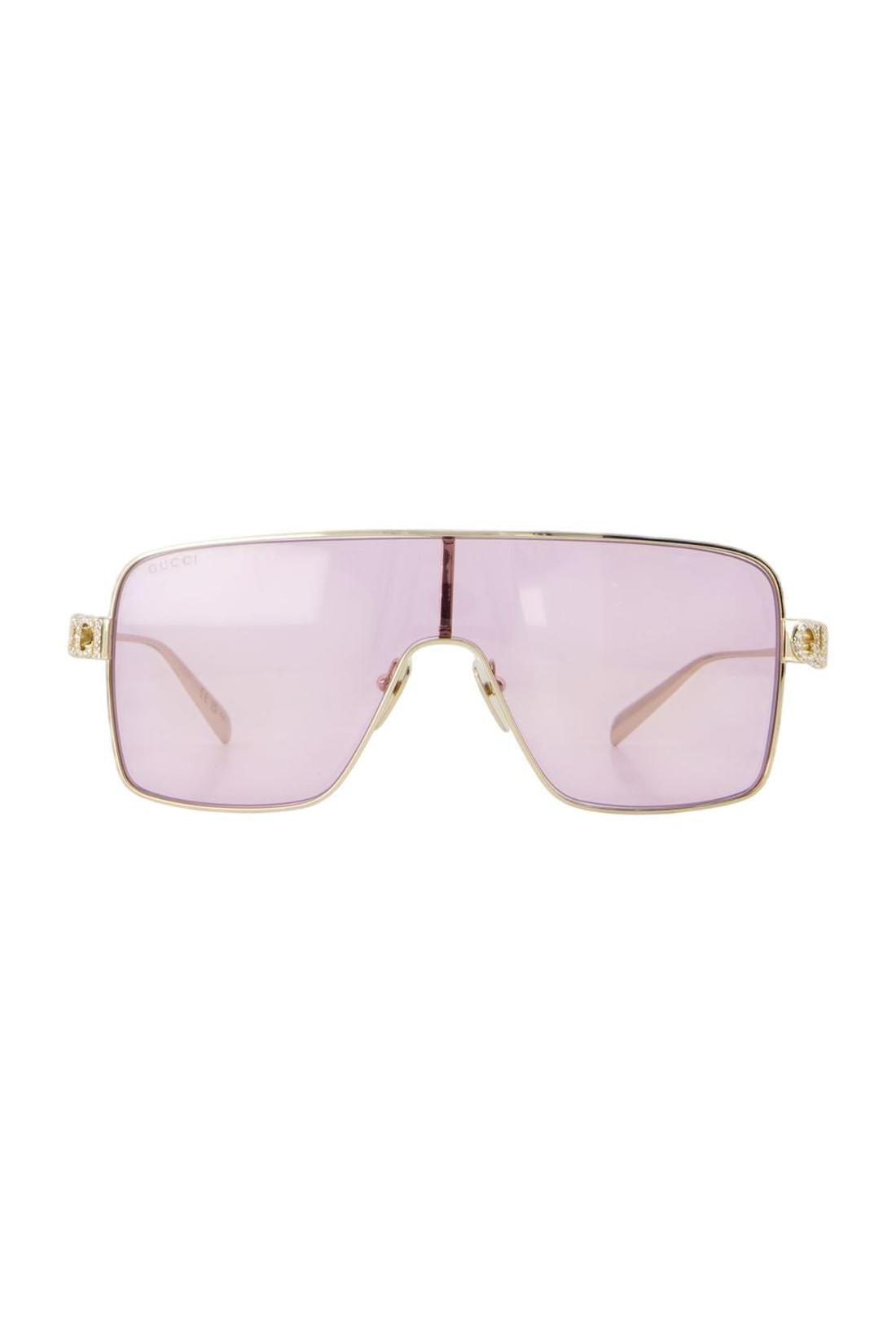 Sl 819 Sonnenbrille - Saint Laurent - Acetat - Vergoldet