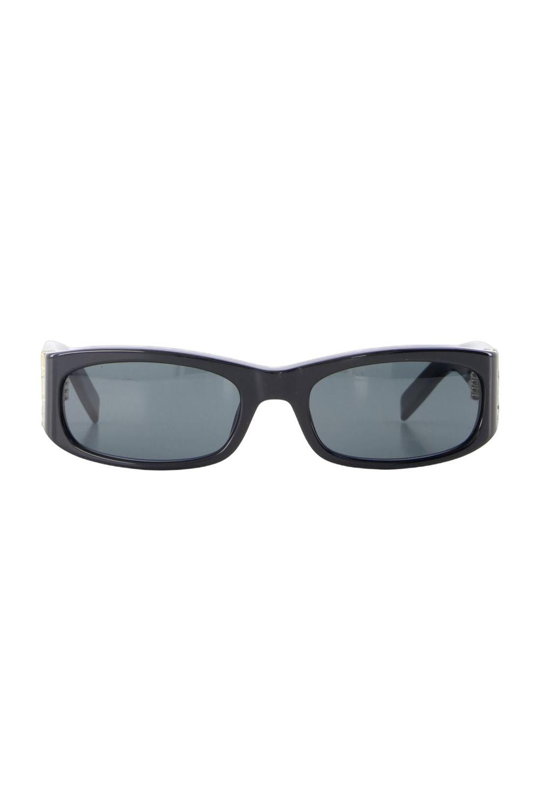 Sl M152 Sonnenbrille - Saint Laurent - Acetat - Schwarz